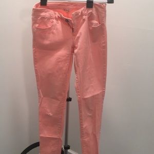 Pink jeans
